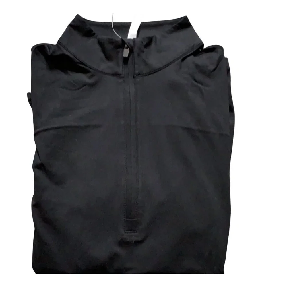 Fabletics Womens Half-Zip Phoenix Black Mid-Layer Top XXL Moisture-Wicking NEW - Picture 14 of 16